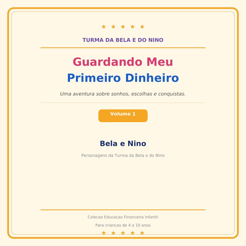 Capa do Livro 1 — Primeira historinha