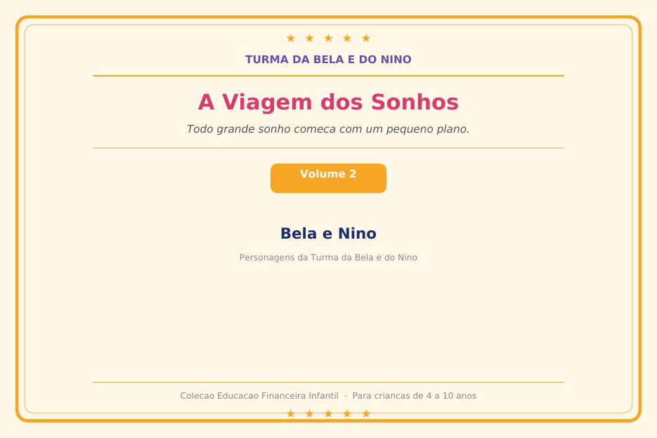 Capa do Livro 2 — Segunda historinha